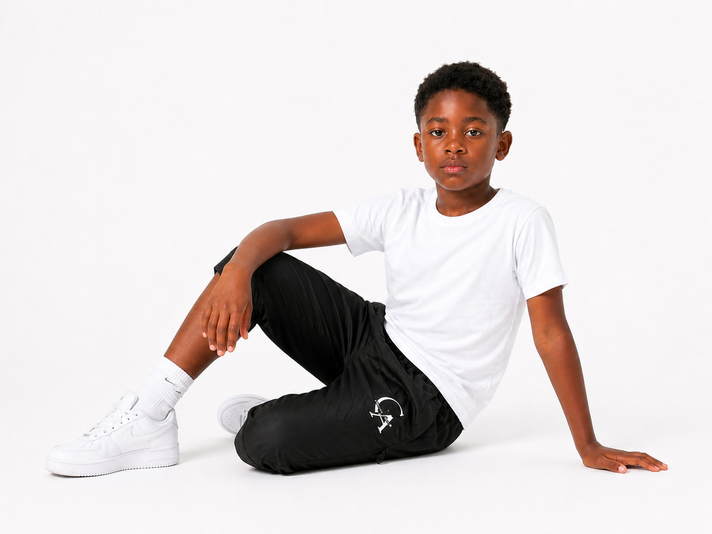 Pantacourt Noir – Garçons Musulmans (4-14 ans)